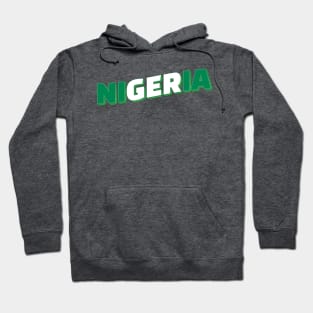 Nigeria Vintage style retro souvenir Hoodie